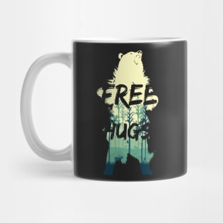 free bear hugs Mug